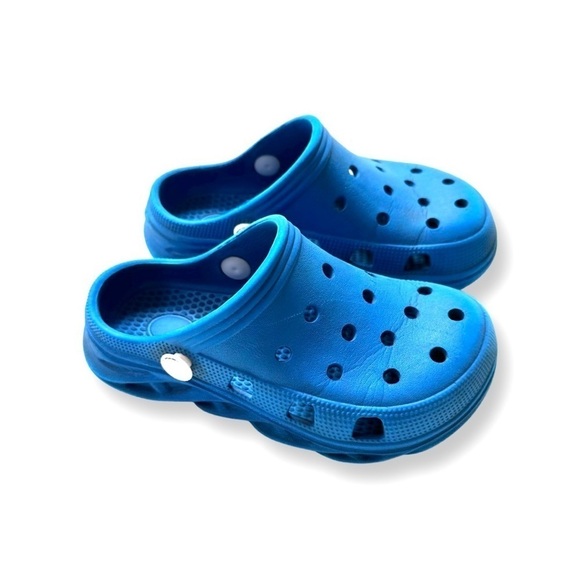⭐️ 5 for $25 Blue Color Toddler Slip On Garden Clogs Size 27 - 10 - Picture 1 of 9